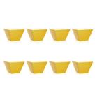 Conjunto com 8 Bancos Neo Amarelo