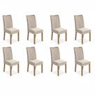 Conjunto com 8 Cadeiras para Sala de Jantar