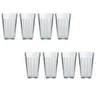 Conjunto Com 8 Copo Americano Long Drink 345ml Vidro Nadir Conjunto Com 8 Copo Americano Long Drink 345ml Vidro Nadir
