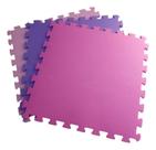 Conjunto com 9 Tatames Tapetes EVA Infantil para Meninas 50x50cm com 2cm de Espessura Conjunto com 9 Tatames Tapetes EVA Infantil para Meninas 50x50cm com 2cm de Espessura