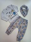 Conjunto com Body calça e bandana masculino