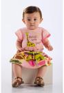 Conjunto com Body e Saia para Bebê Up Baby