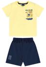 Conjunto com Camiseta e Bermuda Bee Loop
