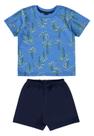 Conjunto com Camiseta e Bermuda para Bebê Menino Bee Loop Conjunto com Camiseta e Bermuda para Bebê Menino Bee Loop