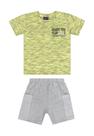 Conjunto com Camiseta e Bermuda para Menino Guloseima Conjunto com Camiseta e Bermuda para Menino Guloseima