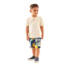 Conjunto com Camiseta e Bermuda Safari Up Baby Conjunto com Camiseta e Bermuda Safari Up Baby