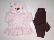 Conjunto com Capuz Fofy quentinho M