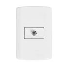 Conjunto com Conector de Antena Placa 4x2 Pluzi Pluzie