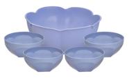 Conjunto Com Fruteira 2,5 Litros E Bowls 380 ml BPA Free