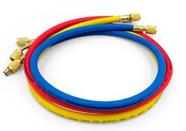 Conjunto Com Mangueiras De 90cm Para Manifold Gás R12 R22 R134 R404 R407 R502 Conjunto Com Mangueiras De 90cm Para Manifold Gás R12 R22 R134 R404 R407 R502
