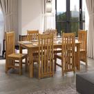 Conjunto com Mesa de Jantar 160cm Retangular e 6 Cadeiras 100% Madeira Maciça Nimes Espresso Móveis Conjunto com Mesa de Jantar 160cm Retangular e 6 Cadeiras 100% Madeira Maciça Nimes Espresso Móveis