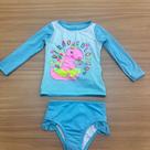 Conjunto com proteção UV juvenil 1ano menina e menino