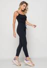 Conjunto Com Regata Alcinha e Jogger Canelada Preto Salvatore