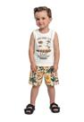 Conjunto com Regata e Bermuda Bee Loop
