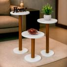Conjunto com Três Mesinhas Decorativas Sala de Estar Recepção