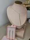 Conjunto Com Zirconias e Franjas