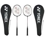 Conjunto combinado de 2 raquetes de badminton YONEX GR 303 com capa completa