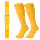 Conjunto combinado de cintos e meias de beisebol LEACOOLKEY para jovens