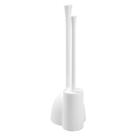 Conjunto combinado de escova e êmbolo para vaso sanitário iDesign Una White