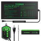 Conjunto combinado de tapete térmico e termostato digital VIVOSUN 48x20,75