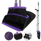 Conjunto combinado de vassoura e pá de lixo UDUK 51 para uso doméstico roxo