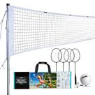 Conjunto combinado de voleibol e badminton Franklin Sports Pro