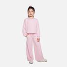 Conjunto Comfy Blusa Manga Longa E Calça Tricot Infantil Menina Have Fun 29368 Rosa Claro