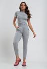 Conjunto Comfy Com Blusa Gola Alta e Jogger Malha Mescla Salvatore Conjunto Comfy Com Blusa Gola Alta e Jogger Malha Mescla Salvatore