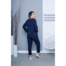 Conjunto comfy feminino, outono/inverno, blusa mullet e calça jogger duna versátil e elegante Conjunto comfy feminino, outono/inverno, blusa mullet e calça jogger duna versátil e elegante