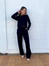 Conjunto Comfy Moletinho Marina Preto Conjunto Comfy Moletinho Marina Preto