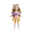 Conjunto Completo De Bonecas BJD De Anime De 30cm Para Meninas Com Olhos 3D, Vestido De Moda Lolita,