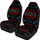 Conjunto completo de capas de assento de carro Dreaweet Navajo Print, 2 peças universais