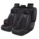 Conjunto completo de capas de assento de carro em material sintético respirável Coverado
