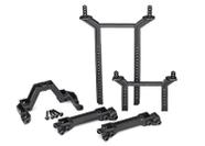 Conjunto completo de suportes e postes corporais para Traxxas 1/10 TRX-4