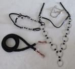 Conjunto Completo De Traia Preto Para Muladeiro E Cavalheiro Completo Luxo
