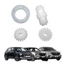 Conjunto Completo Engrenagens Para Reparo Rebatimento Espelho Retrovisor Creta Hyundai Ano 20162021 -