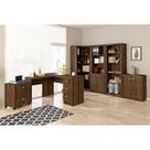 Conjunto Completo para Escritório 06 Peças Nogal - Tecno Mobili