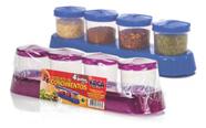 Conjunto Condimentos Com 4 Peças 100 Ml 1343 Ercaplast
