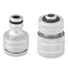 Conjunto Conector 3/4 + Engate 1/2 De Aluminio Vonder Conjunto Conector 3/4 + Engate 1/2 De Aluminio Vonder