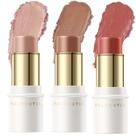 Conjunto Contour Stick Falocutus, 3 peças de blush e iluminador em creme