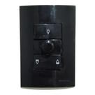 Conjunto Controle De Ventilador de Teto bivolt Preto (ebony) Margirius