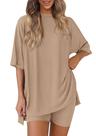 Conjunto Coordenado PRETTYGARDEN 2 Peças Lounge Khaki XXL