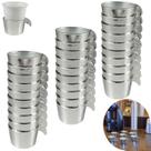 Conjunto Copete 30 Porta Copos Descartavel Cantinho Cafe Plastico Cromado - AMZ Conjunto Copete 30 Porta Copos Descartavel Cantinho Cafe Plastico Cromado - AMZ