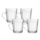 Conjunto Copo Americano Vidro 270ml Com Alça Kit C/ 4 unidades Para Bar Boteco Cerveja Chopp Café Expresso Chá