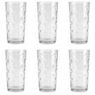 Conjunto Copos 350ml 6 PCS 13x7.5cm Vidro N240059-9 -Quanhe