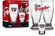 Conjunto Copos Munich e Dose Olé - São Paulo SPFC Oficial Conjunto Copos Munich e Dose Olé - São Paulo SPFC Oficial