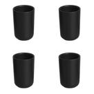 Conjunto Copos Neo 04 Peças 110ml Preto Matte Porto Brasil
