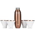 Conjunto Coqueteleira Snowfox 650ml Aço Inoxidável com Isolamento a Vácuo Conjunto Coqueteleira Snowfox 650ml Aço Inoxidável com Isolamento a Vácuo