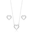Conjunto Coração Cristal