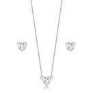 Conjunto Coração Cristal